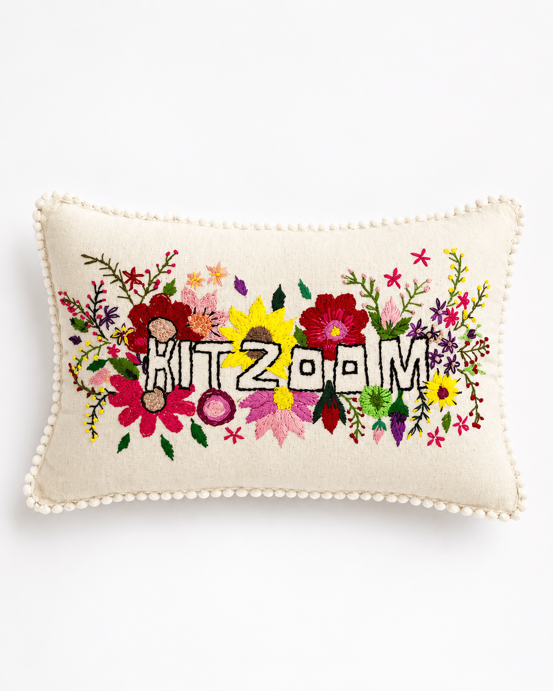 Floral Kitzoom Cushion