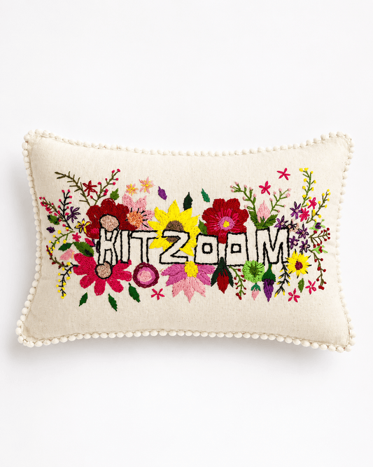 Floral Kitzoom Cushion