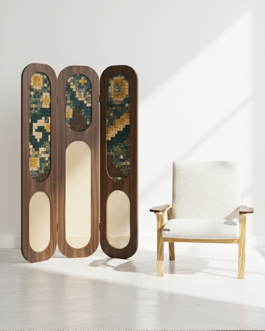 Starry Paravan-Room Divider